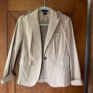 Cream blazer